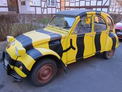 Citroën Ente als Tigerente