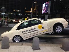 Abhebendes Taxi