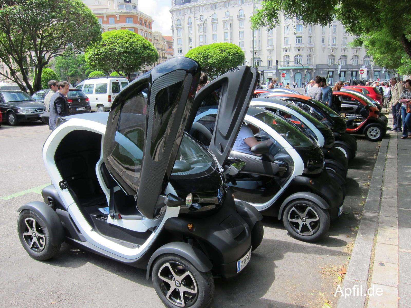 Renault Twizy in Madrid